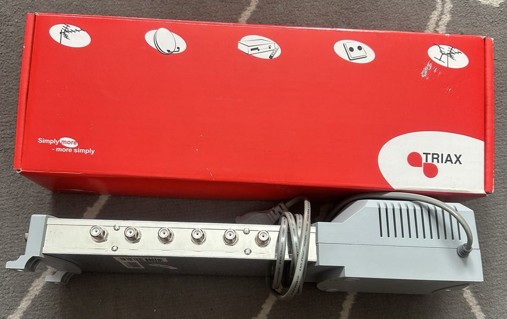 Multiswitch TRIAX TMS 5x6 P – 5 wejść / 6 wyjść