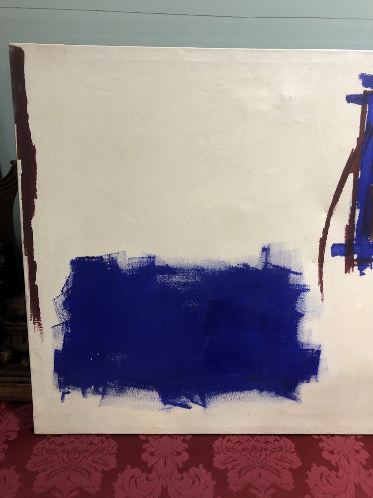 Oleo sobre tela, motivo abstrato - Maria João Art