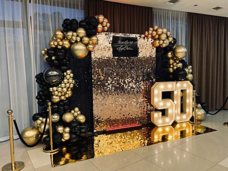 Ścianki balonowe/ ścianki dekoracyjne/dekoracja sali