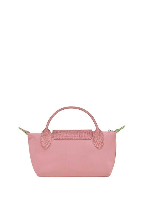 Сумка Longchamp Le Pliage Green Pouch With Handle Petal Pink