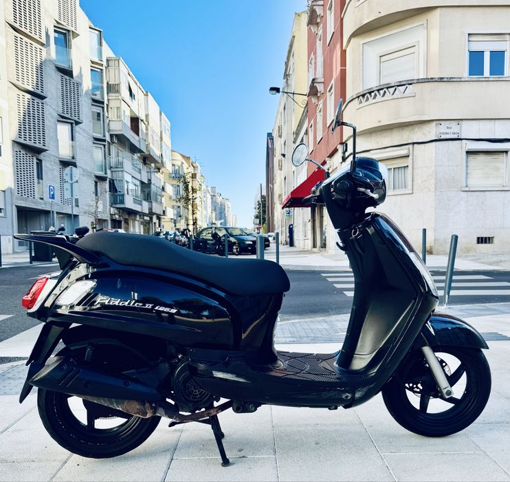 Linda scooter SYM Fiddle 2 125S 2012 com 27mil kms reais!