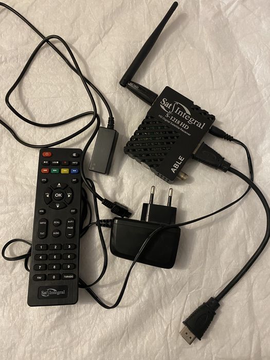 Тюнер. Супутн. ресивер Sat Integral S-1218 HD Able + USB Wi-Fi адаптер