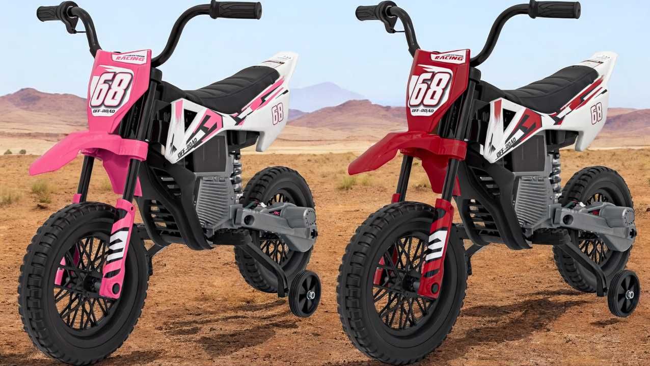 Motocykl CROSS KTM Enduro OFFROAD Elektryczny Auto AKUMULATOR 2 DZIECI