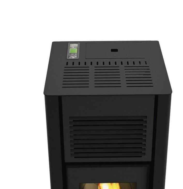 Piecyk na pellet Eva Calor Giusy 15 kW z DGP do trzech pomieszczeń