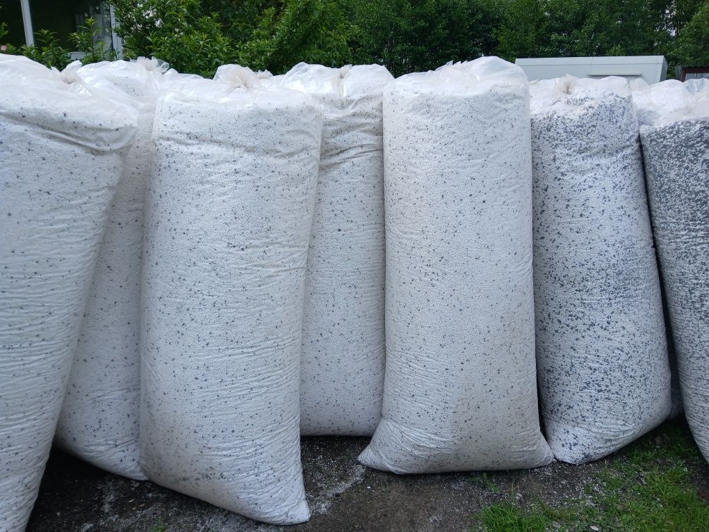 Granulat regranulat styropian styrobeton