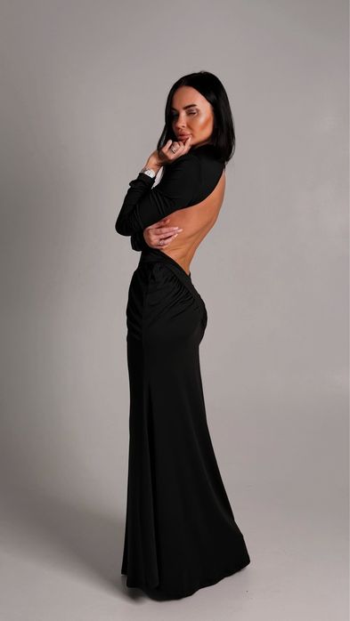 Платье вечернее с открытой спиной