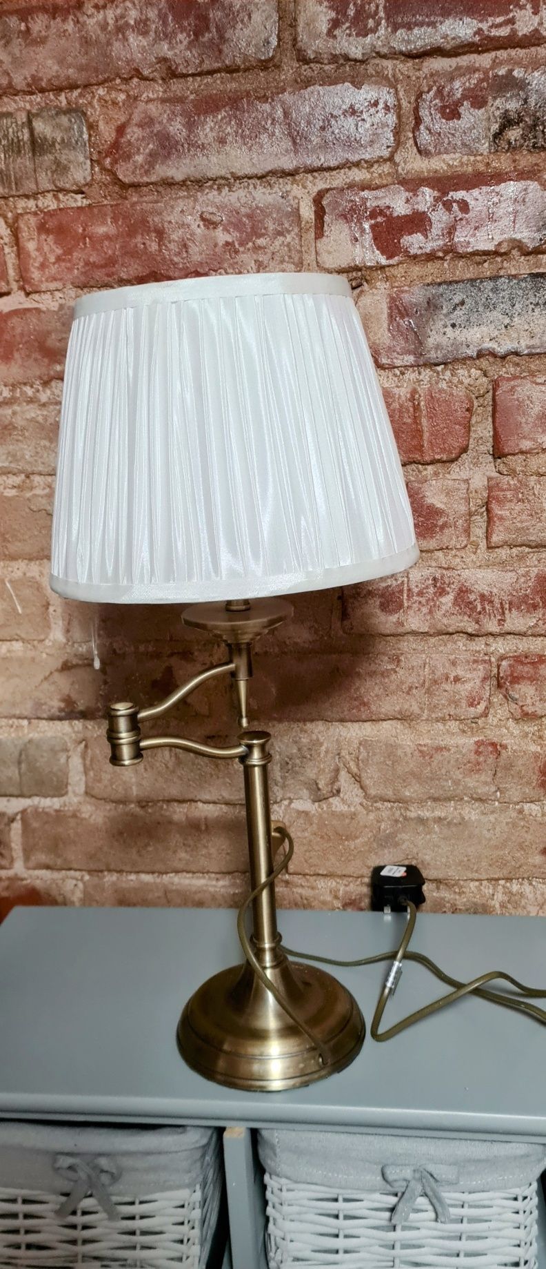 Lampa stołowa DKD Home Decor Złoty 220 V 50 W (36 x 50 x 74 cm)
