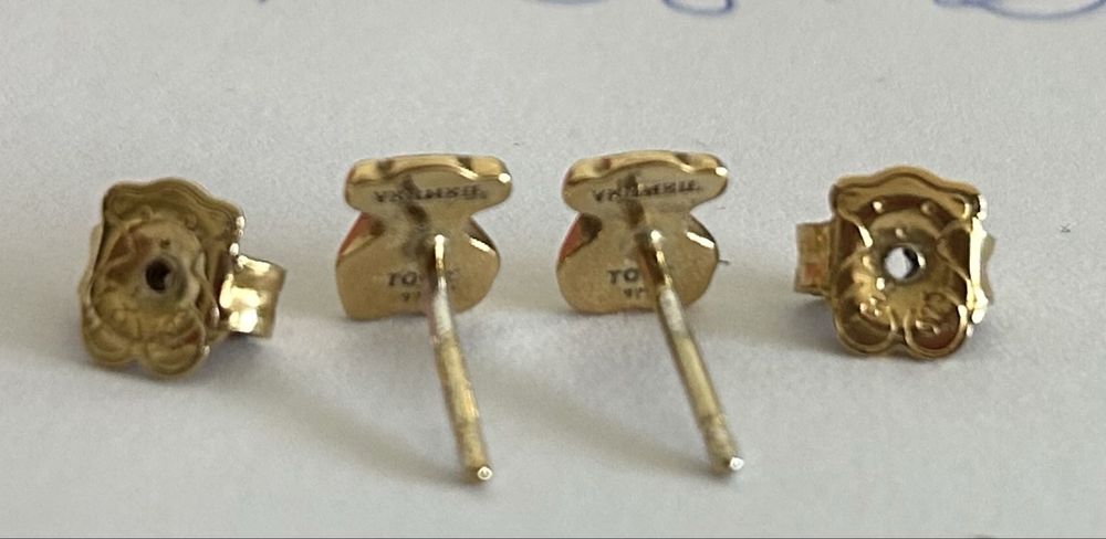 Kolczyki Tous Tack Vermeil