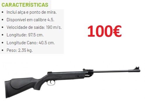 Arma de chumbo desde 100€