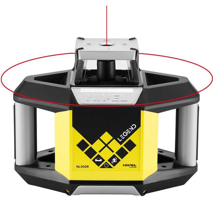 Niwelator Laser obrotowy NL300R DIGITAL STATYW + ŁATA LS24 oryginalny