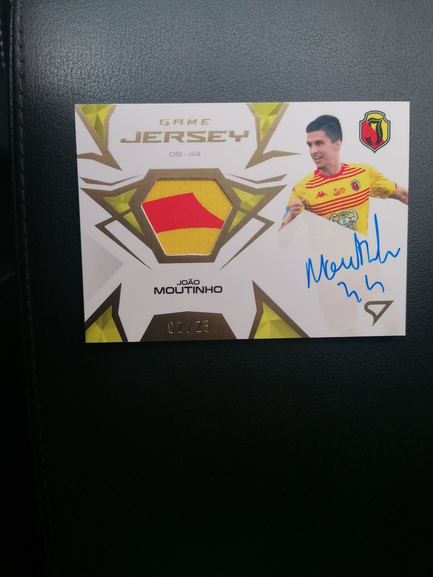 Karta sportzoo ekstraklasa Jersey z autografem Moutinho Jagiellonia