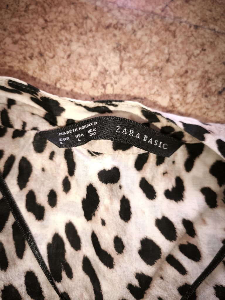 Camisa leopardo chique