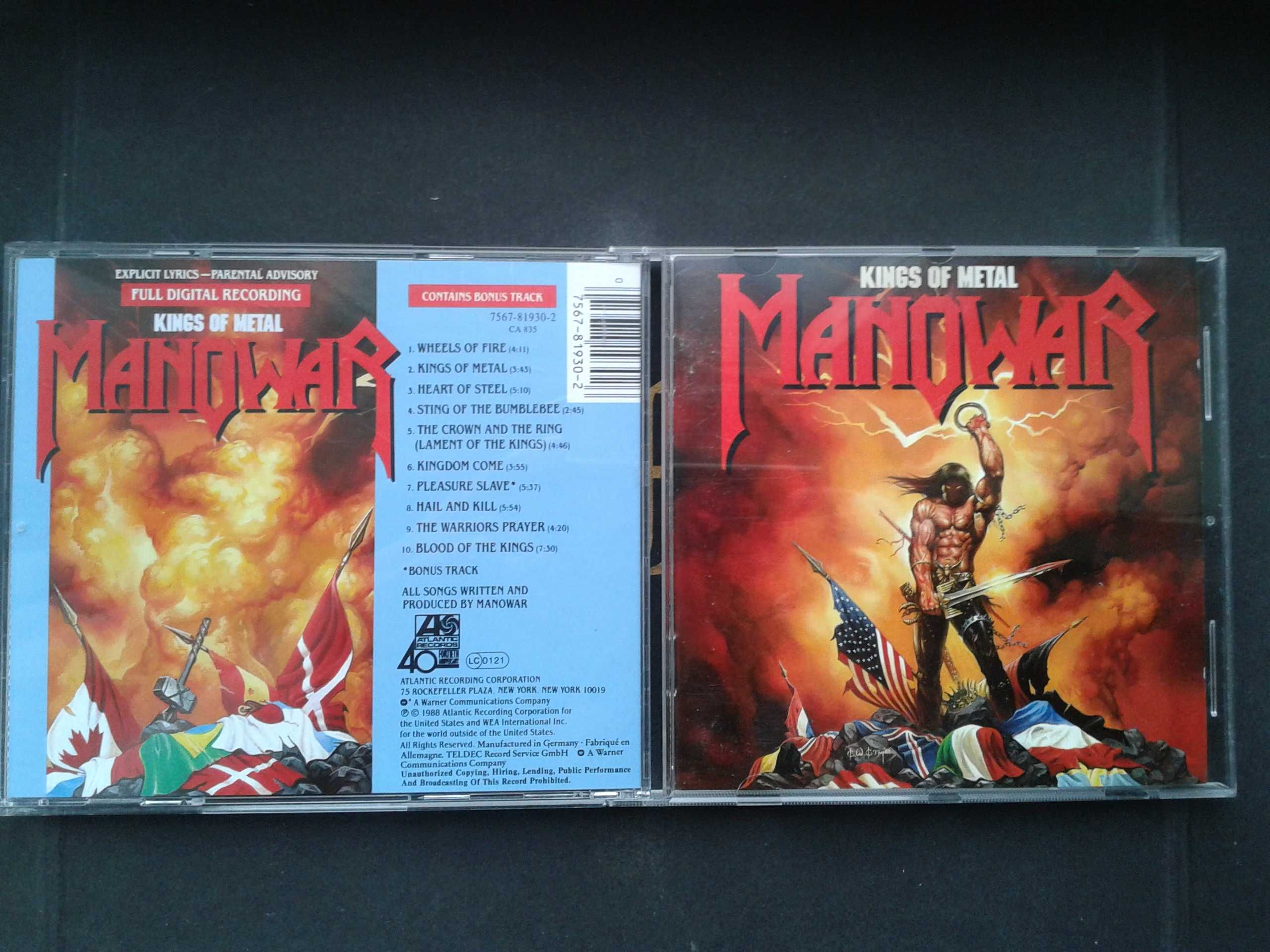 Manowar (3CD) оригинальные диски