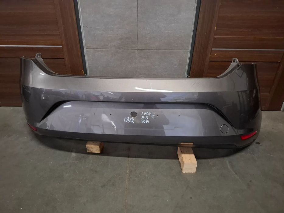 Zderzak tył tylny Seat Leon III 2014 rok kolor LS7K