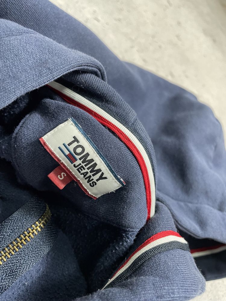 Женская Кофта Зип Худи Tommy Hilfiger Jeans С Большим Лого Ориг XS-S