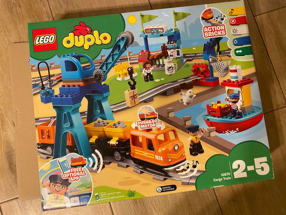 Lego Duplo pociąg towarowy 10875