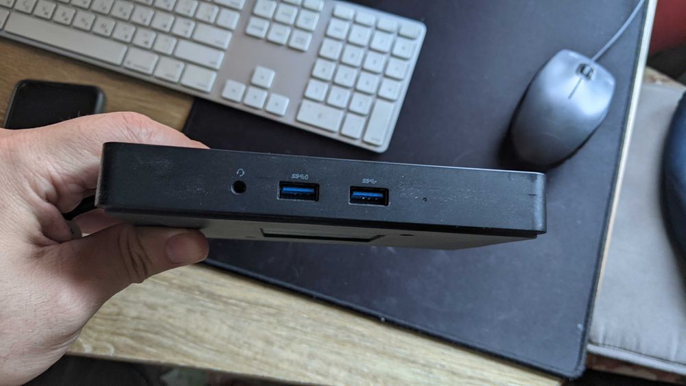 Док-станция Dell WD15 K17 K17A Thunderbolt USB-C 4K с блоком 130 Вт