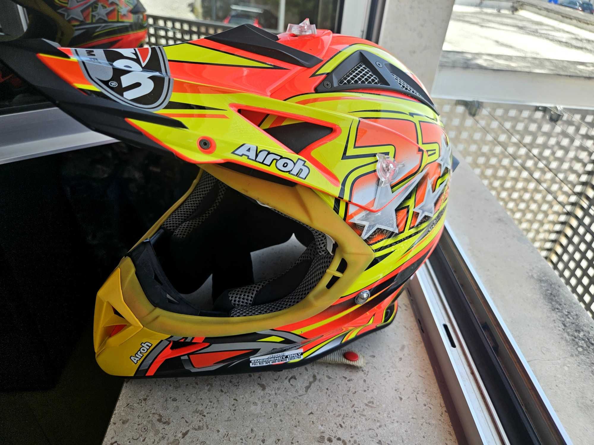 Capacete airoh motocross