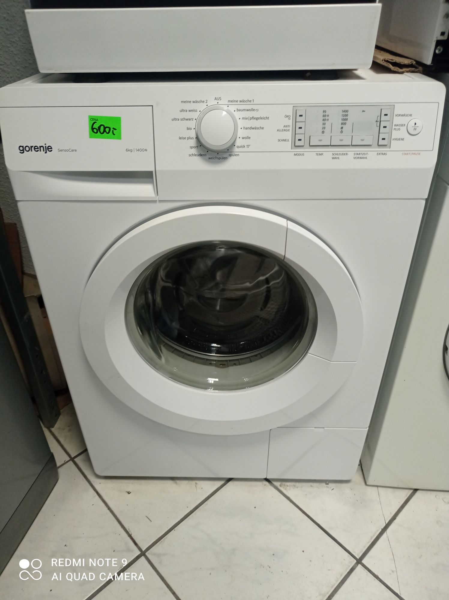 Pralka Gorenje 6kg, 1400 obrotów, A+ + +! Gwarancja i transport ‼️