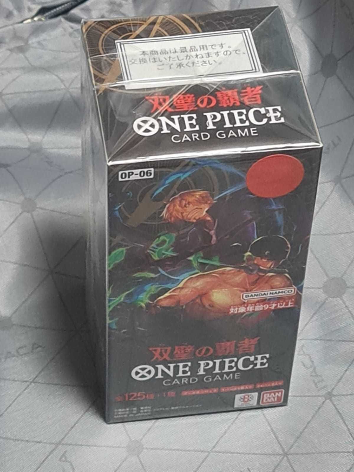 Cartas Japonesas One Piece Wings of the Captain OP-06 Booster box