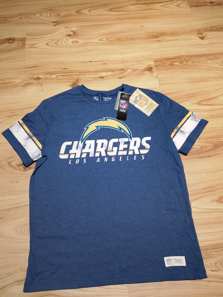 Nowa Niebieska Koszulka Los Angeles Chargers NFL