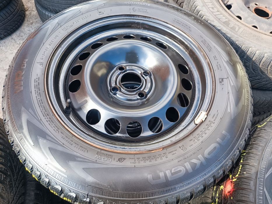 4x100 Felgi Stal Stalowe 15 Koła Zimowe Zima OPEL MERIVA A TIGRA ASTRA G H CORSA C D E COMBO C ADAM VECTRA A B CHEVROLET Fiat Grande Punto Evo ALU-RAD Legnica 195/65 7,5mm