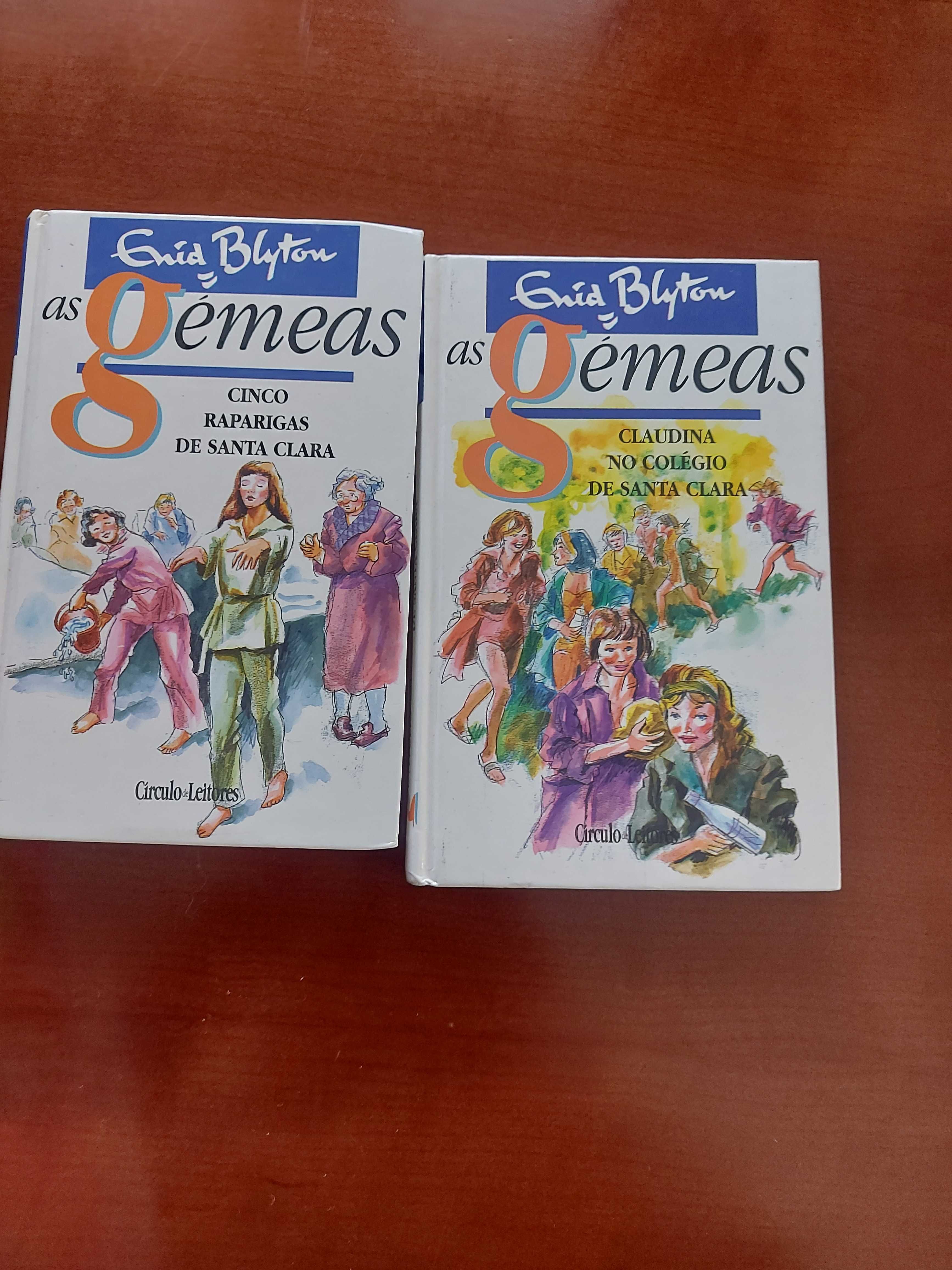 5 livros da Coleção " As Gêmeas" de Enid Blynton Circulo de Leitores