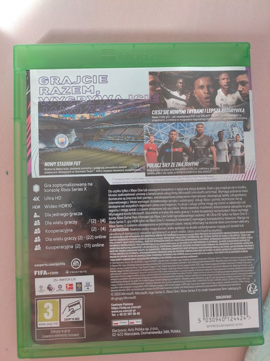 FIFA 23 xbox nie używana