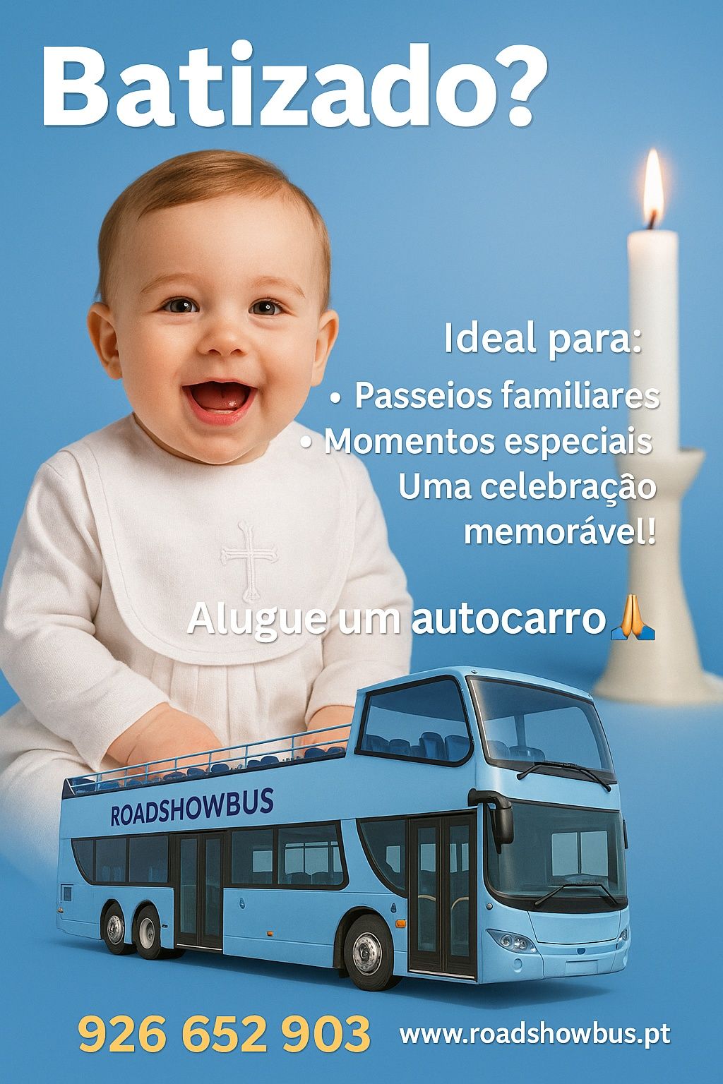 Aluguer de autocarros para todo tipo de evento