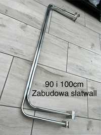 Wieszaki ramowe na slatwall 90 i 100cm