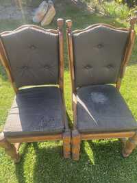 Krzesła dębowe, cena za komplet