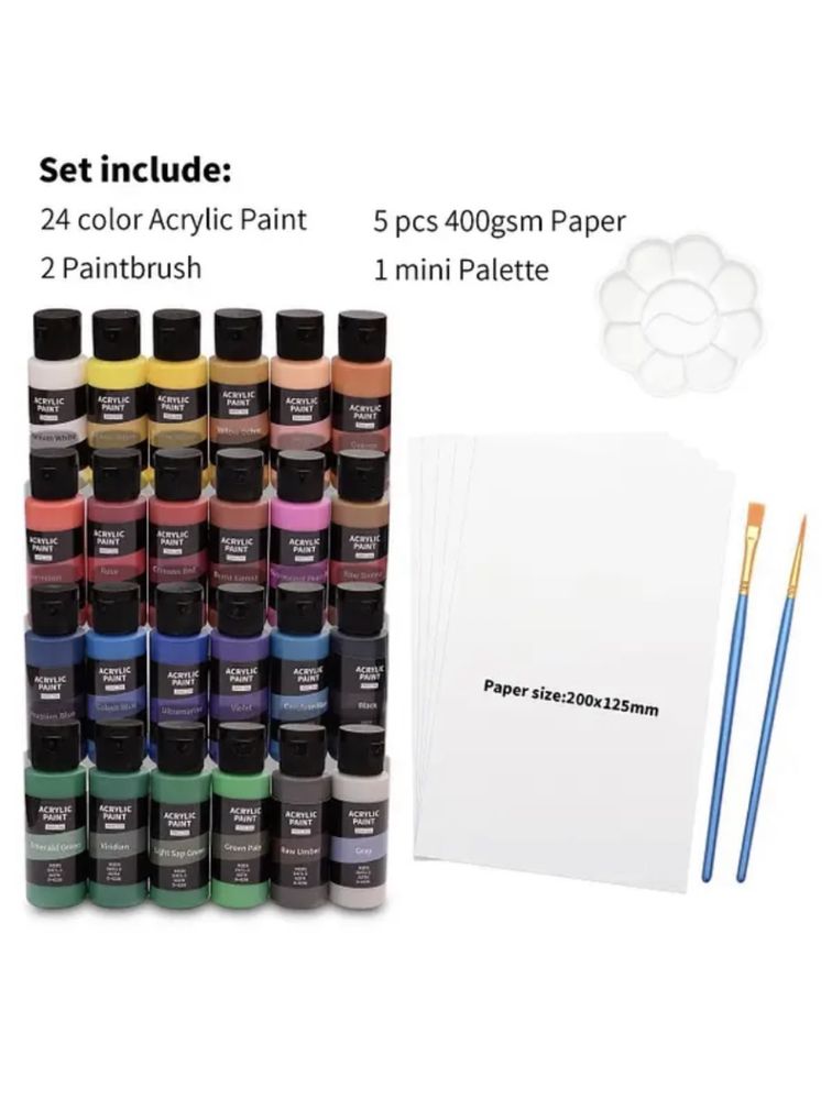 Набір акрилових фарб Acrylic Paint Set