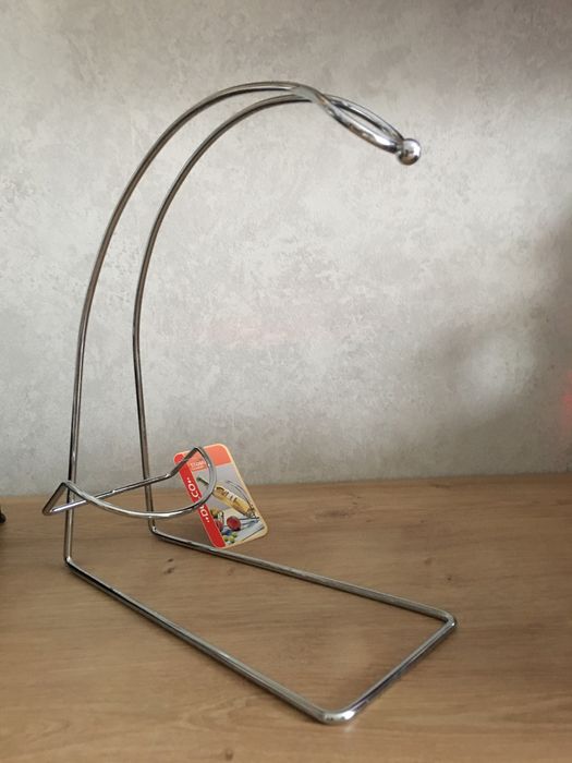 Nowy metalowy stojak na butelki/wino