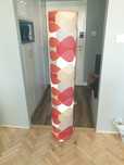 Lampa VOX podłogowa tuba metal i tkanina.Wysokość 153 cm.