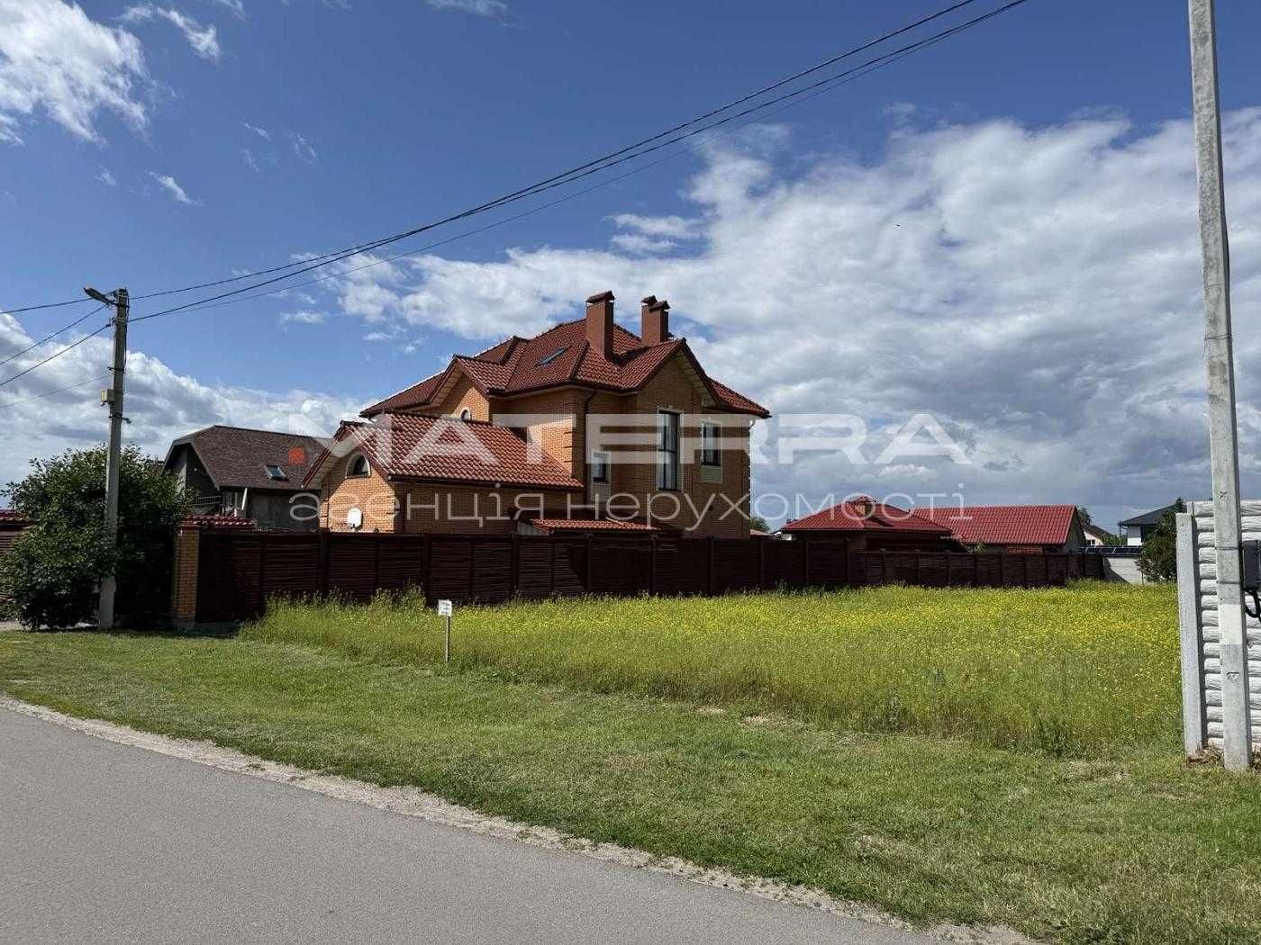 Тарасівка - Боярка Продаж ділянки 10 соток, чудове місце, асфальт, газ
