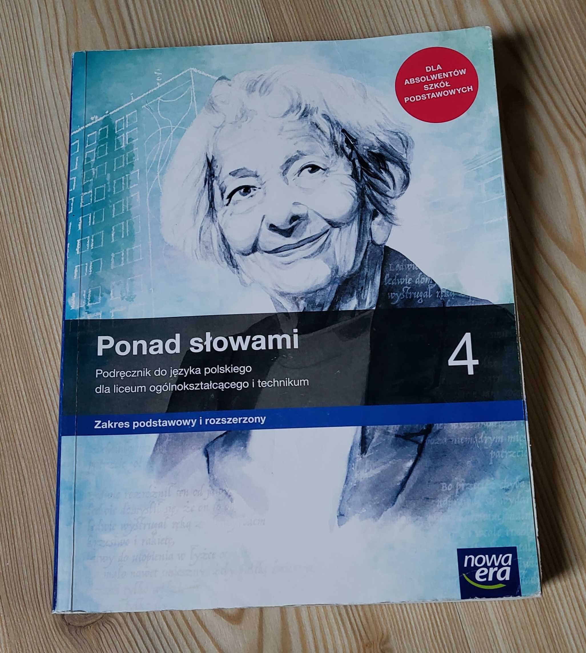 Ponad Słowami 4 Podręcznik języka polskiego