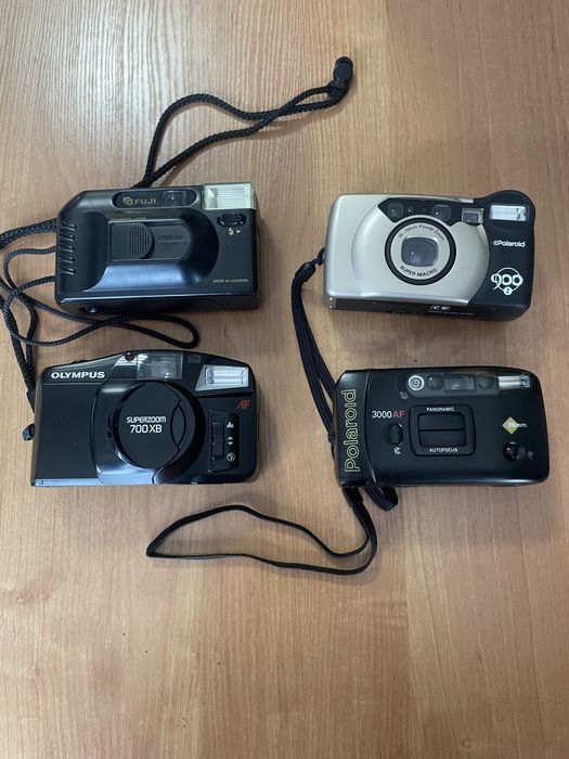 Zestaw aparatow fotograficznych