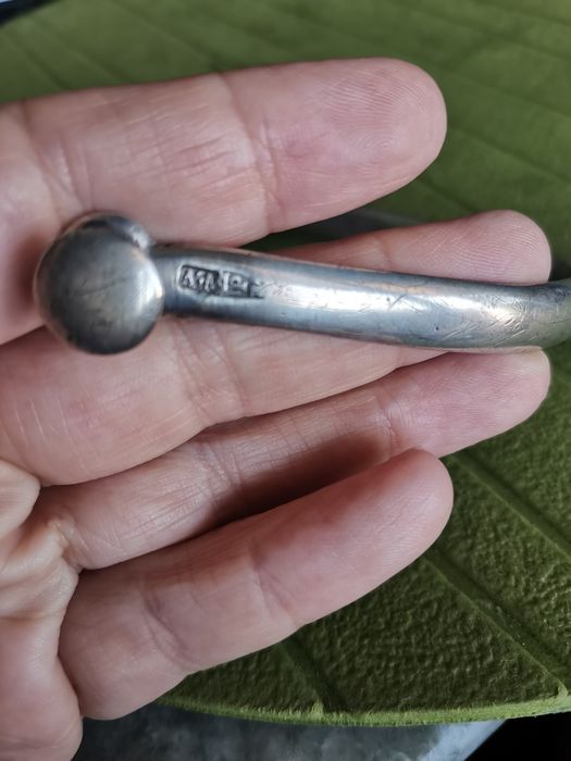 Par de esporas prata séc. XIX