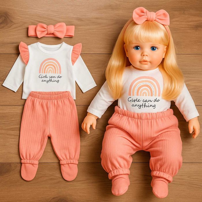 Duża Lalka Bobas Jak Żywa Zabawka Interaktywna Śpiewa Mówi Na Prezent