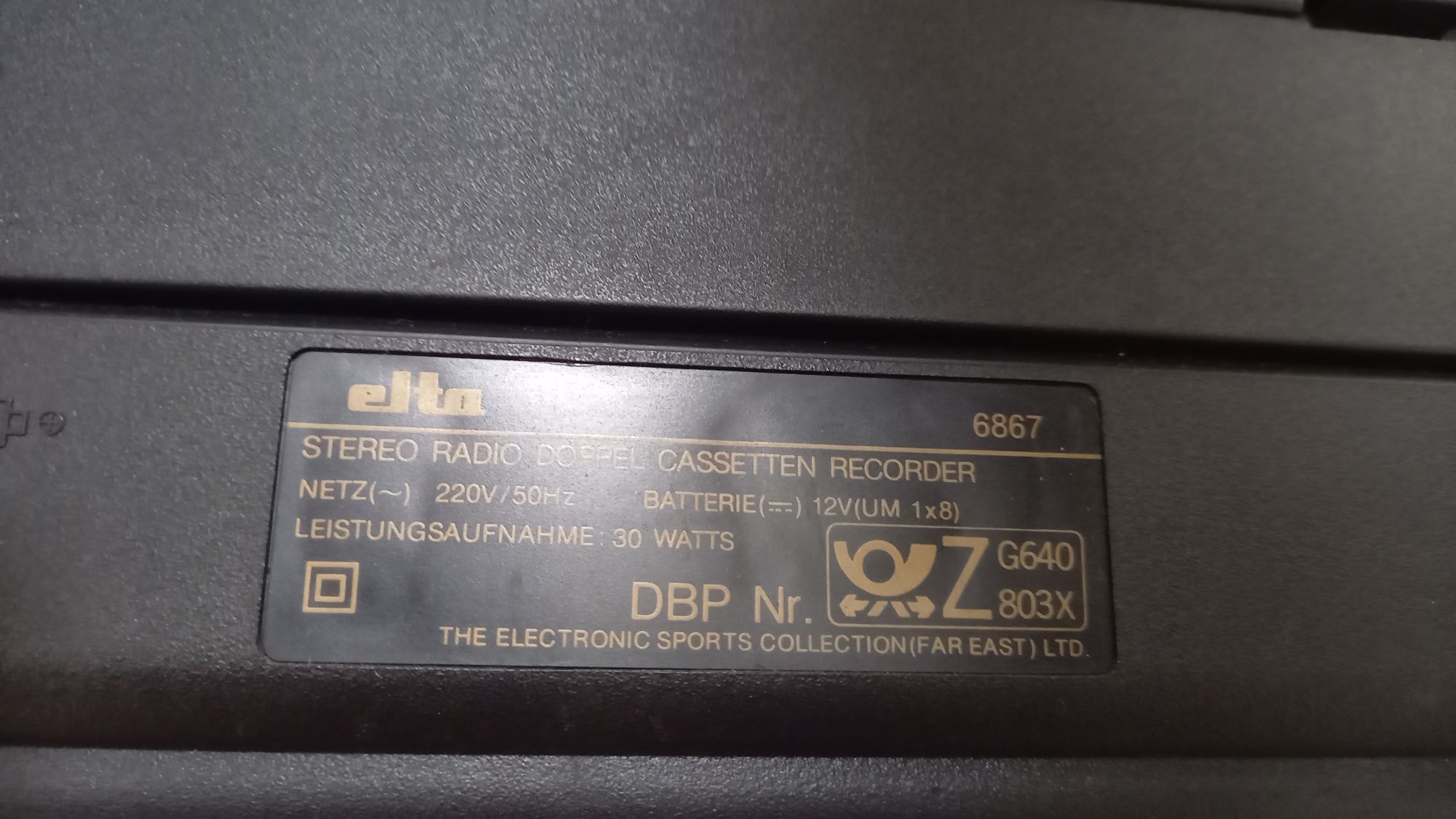 Radio stereo elta