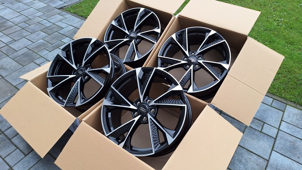 Nowe Alufelgi 5x112 R17 Najnowszy Wzór Audi A3 A4 B8 A5 A6 Skoda Octav