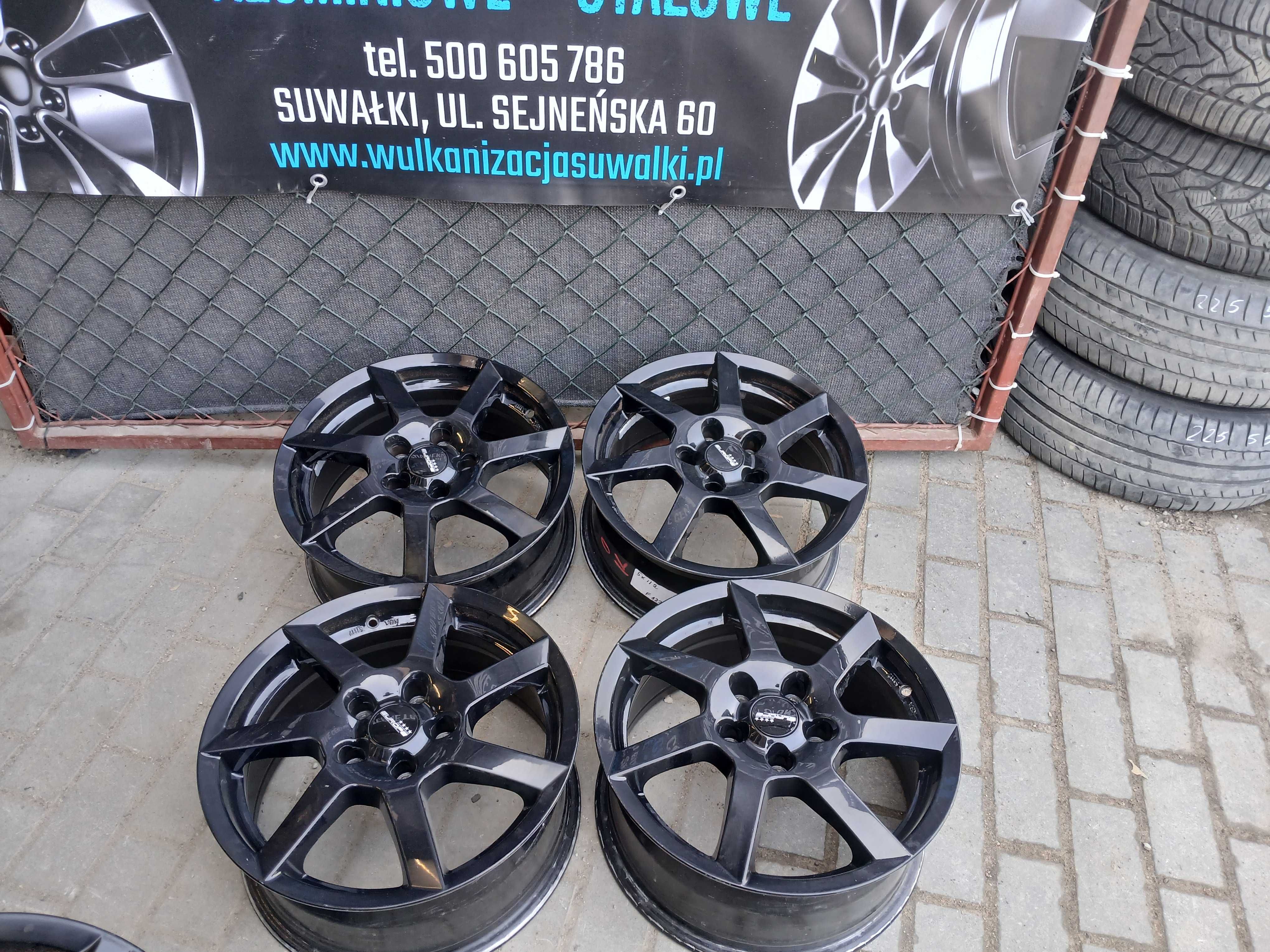 4x felgi 16 5x112 Audi A3 A4 A6 Q2 Q3 Vw Golf Passat Touran Skoda Seat