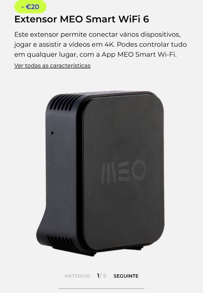 Extensor wifi Smart 6