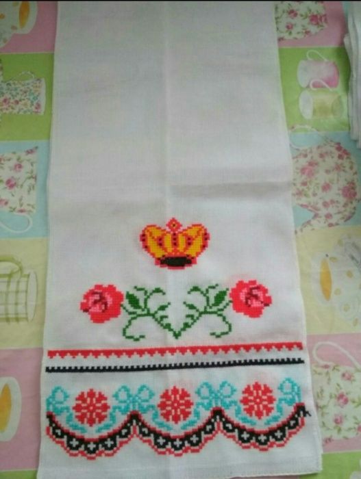Рушник вишитий крестиком