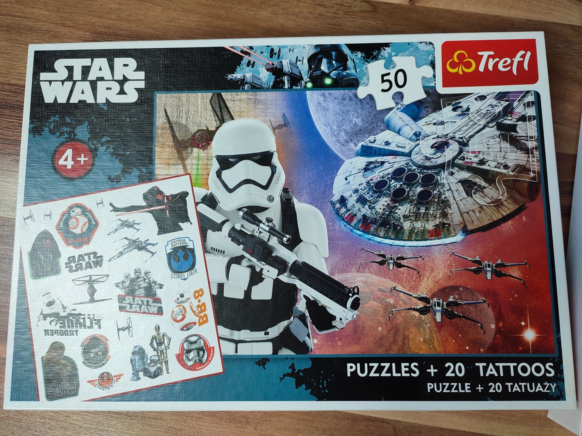 Duże puzzle i marki Trefl Star Wars
