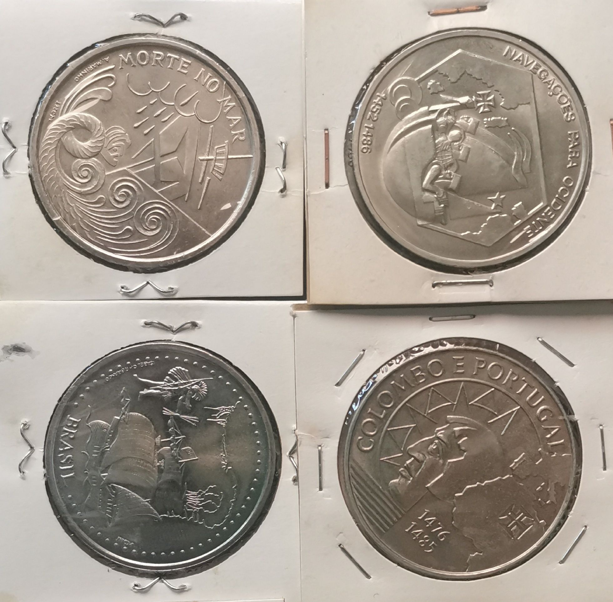 Moedas de escudos dos Descobrimentos