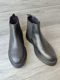 Next 42р ботинки сапоги Челси туфли мужские кожаные Индия