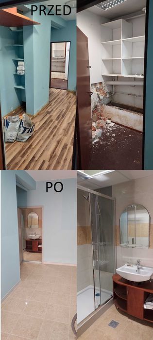 Remonty Wykończenia Przeróbki Złota rączka Naprawy