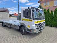 MERCEDES ATEGO 1218 Laweta Pomoc Drogowa Nowa Zabudowa Wyciągarka
