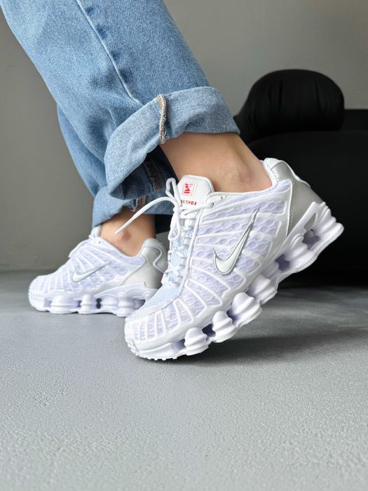 Жіночі Кросівки Nike Shox TL White 36-41 (Оплата при отриманні)